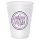 Double Circle Monogram Shatterproof Cups Image 2 of 5